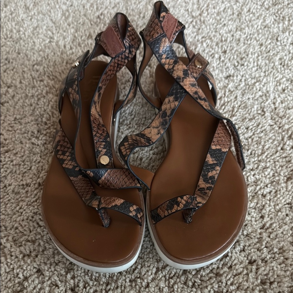 Franco Sarto leather sandals